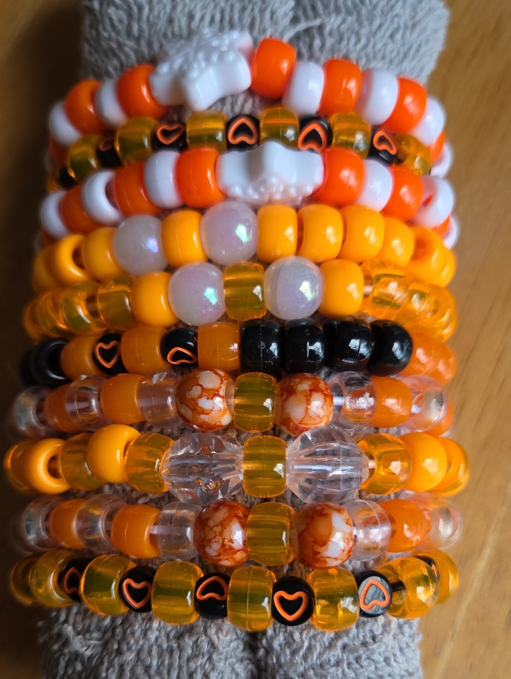 Halloween Beaded  Bracelets